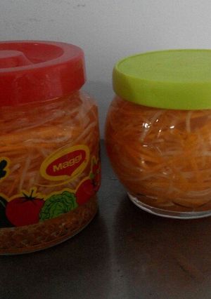 Hình của món Cà rốt củ cải chua ngọt.