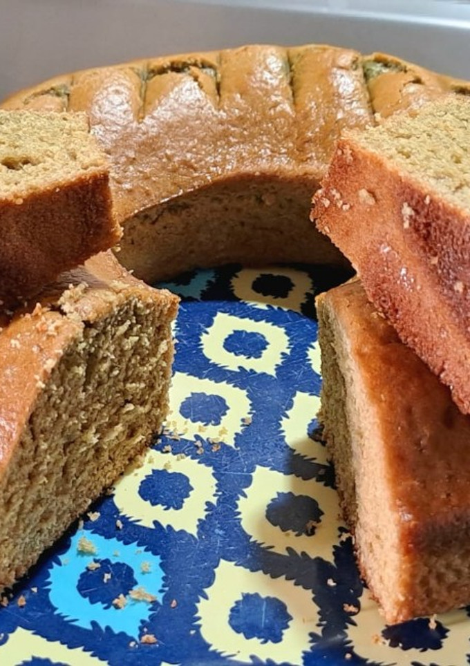 Una foto de Budín húmedo de mate cocido
