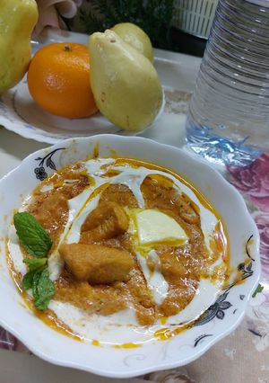 A picture of Butter Chicken 🐔 😋👍.
