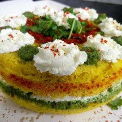 A picture of Vati Dhokla.
