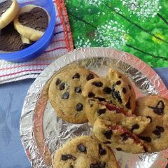 Eggless Jam Filled Cookies A picture of Eggless Jam Filled Cookies.