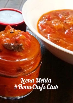 A picture of Tomato Banana Chutney.