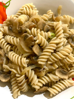 Foto resep Mushroom Alfredo Pasta