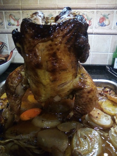 Una foto de Pollo a la cerveza
