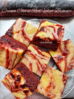 Foto resep #312. Cream Cheese Red Velvet Brownie