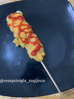 Foto resep Mozzarella Corn Dog