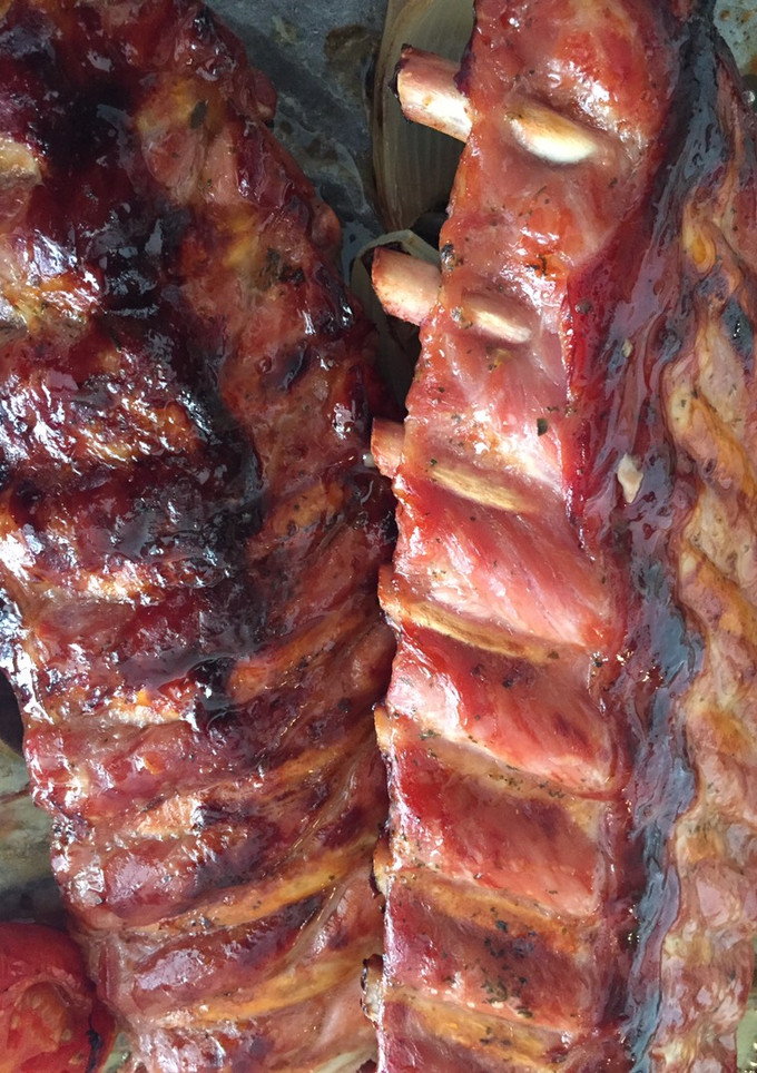 Una foto de Costillar de cerdo al horno