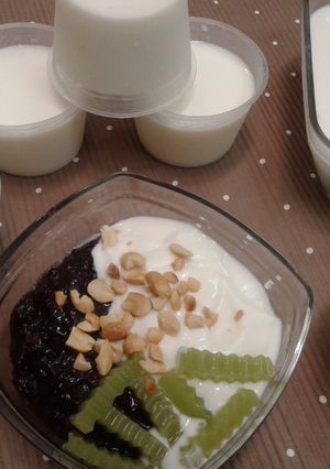 Hình của món Sữa chua nhà làm.
