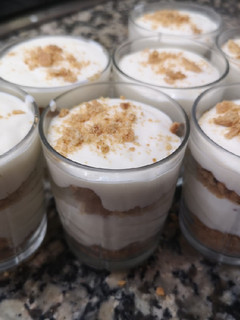 Una foto de Mousse de limón