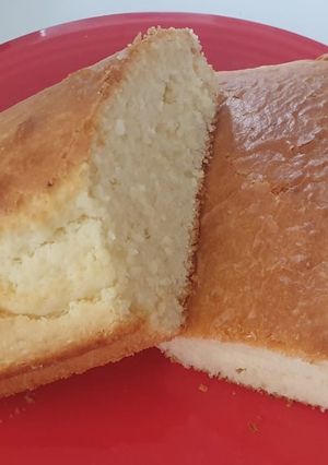 Una foto de Budín de limón light