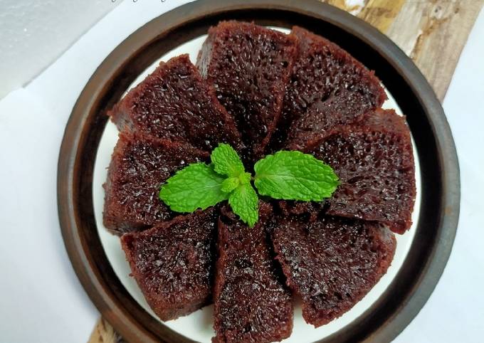 Ini dia! Resep membuat Bolu Karamel Sarang Semut Ekonomis (Dua Telur)  menggugah selera