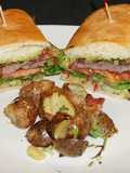 Churrasco Sandwich with Avocado and Bacon