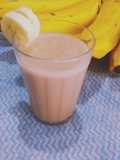 Vitamina de banana com chocolate 🍌🍫