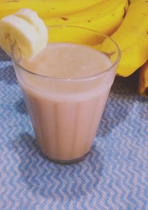 Foto de Vitamina de banana com chocolate 🍌🍫