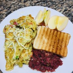 A picture of Potato Omelette.