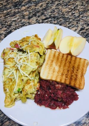 A picture of Potato Omelette.