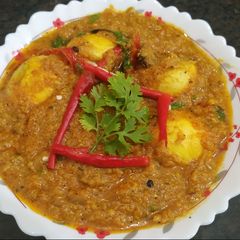 Egg Malai Curry A picture of Egg Malai Curry.