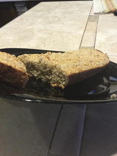 Una foto de Budín de avena y pera súper light