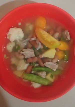 Foto resep Sayur sop kacang tanah