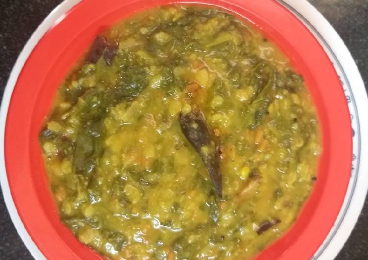 Steps to Make Speedy Palak Dal