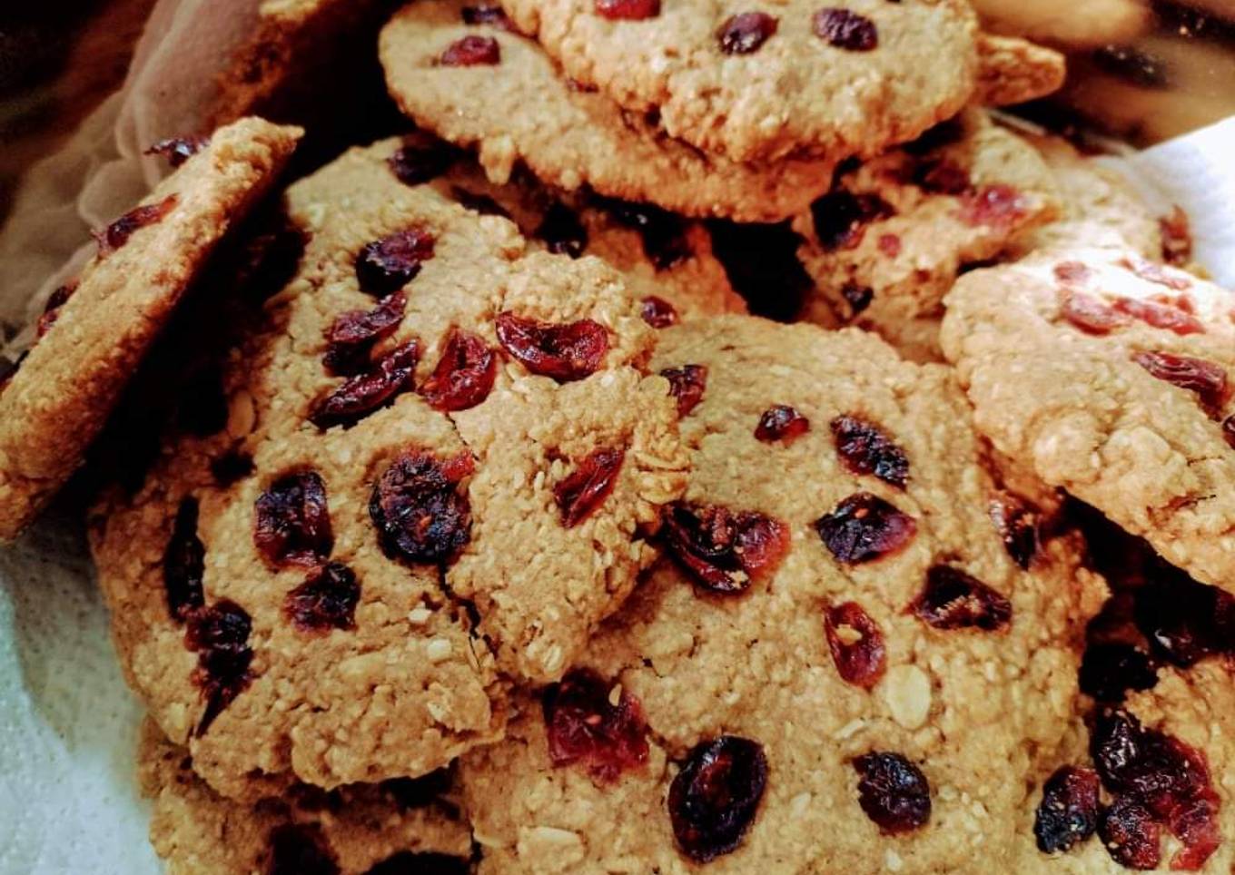 Galletas de avena y arándanos