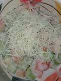 Salad Timun Tomat dengan yogurt mayonaise dressing