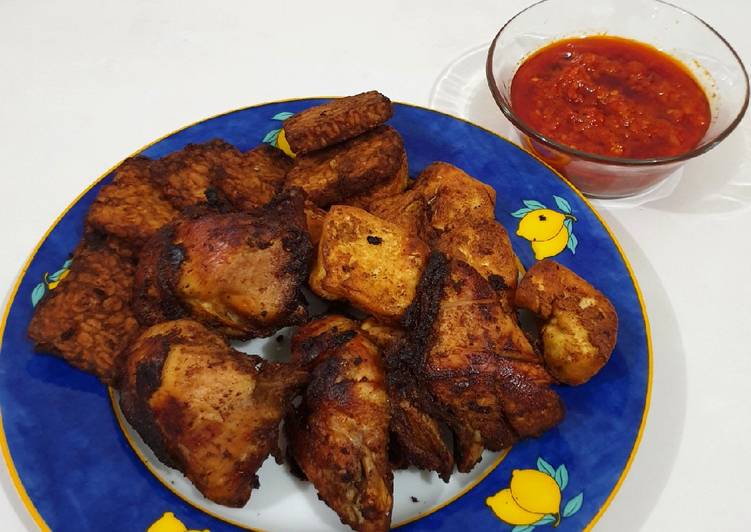 Resep Kalasan ATT (Ayam Tahu Tempe), Lezat