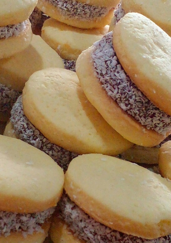 Una foto de Alfajores de maicena