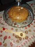 Torta con noci e caffè