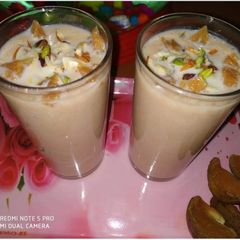 Chiku almond shake A picture of Chiku almond shake.