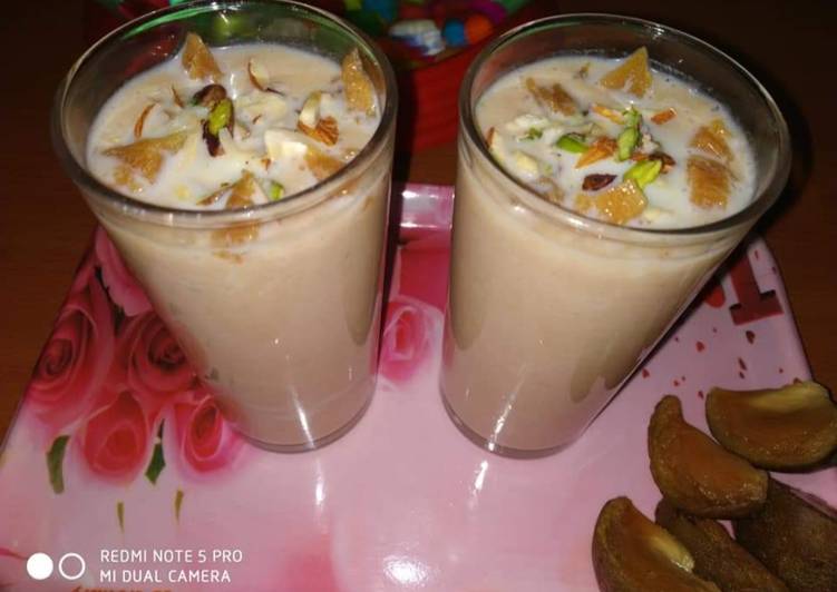 Chiku almond shake