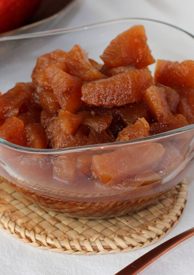 Una foto de Compota de Manzana