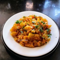 A picture of Lauki/Bottlegourd Stew.