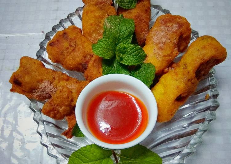 Stuffed Cottage Cheese Fritters
