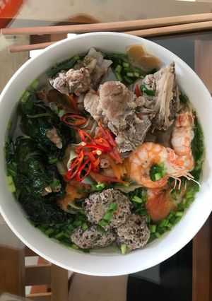 Hình của món Bánh đa thập cẩm.