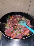 Tumis Daging Asap