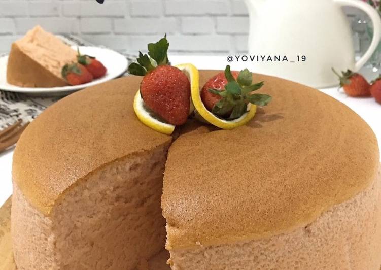 Anti Ribet, Bikin Strawberry yoghurt ogura cake untuk jualan