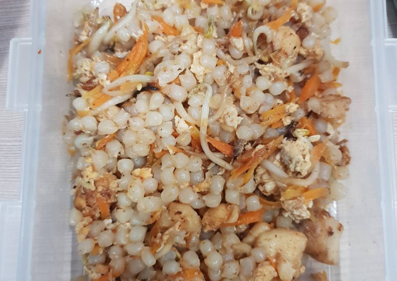 Nasi goreng shirataki