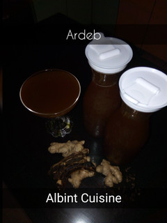 A picture of Ardeb(tamarin juice).