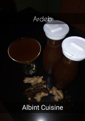 A picture of Ardeb(tamarin juice).