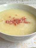 Meló amb pernil versió sopa