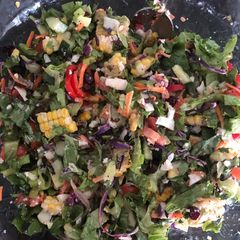 A picture of Everything salad.