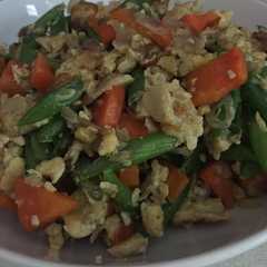 A picture of Tumis buncis telur.
