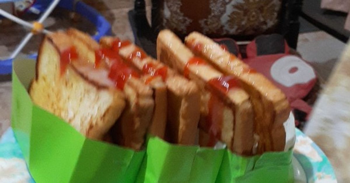 Taost Roti Resep roti toast kekinian rumahan enak dan mudah - Cookpad