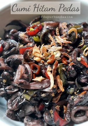 Foto resep Cumi Hitam Pedas