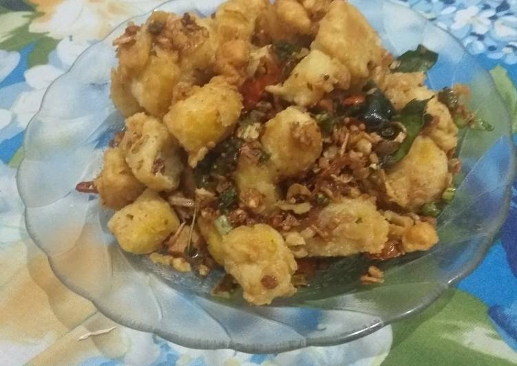 Resep Tahu cabe garam yang Enak