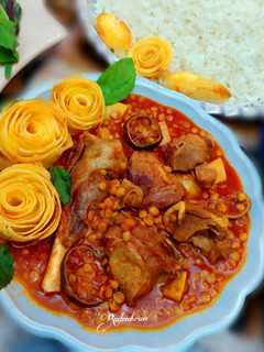 عکسی از دستور خورشت بِه قیمه