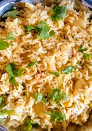 A picture of Yummy Tummy Potato Pulao.