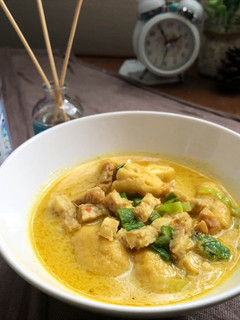Foto resep Sayur Tahu Tempe Kuah santan