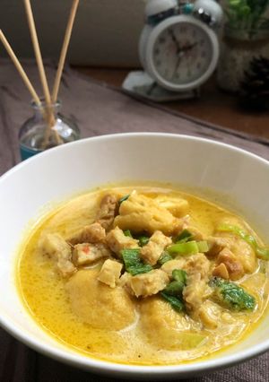Foto resep Sayur Tahu Tempe Kuah santan